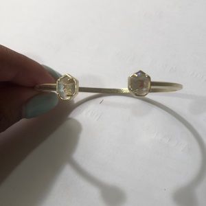 Teddy Bracelet with Dichroic Glass stones